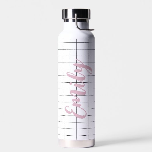 Moderne monochrome fles (Links)