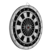 Moderne Monogram Dartbord (Voorkant Links)