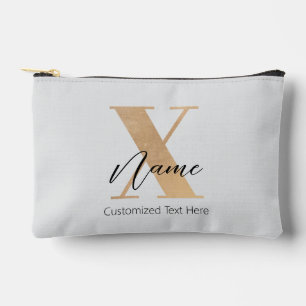 Moderne Monogram Eerste Letter X & Naam Persoonlij Etui