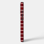 Moderne Monogram Gemêleerde Case-Mate iPhone Case (Achterkant / Links)