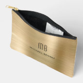 Moderne Monogram Goud Etui (Open)
