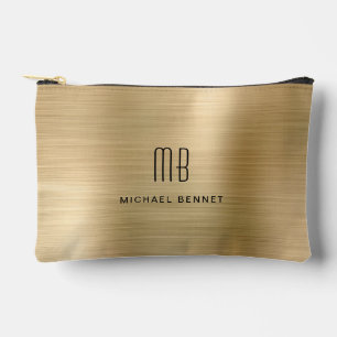 Moderne Monogram Goud Etui