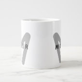 Moderne Monogram Miller Jumbo Mok (Voorkant)