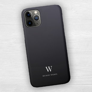 Moderne monogram - minimalistisch professioneel iPhone 11 pro hoesje