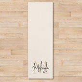 Moderne Monogram Naam Yogamat