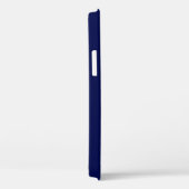 Moderne Monogram Navyblauw Case-Mate iPhone Case (Achterkant / Rechts)