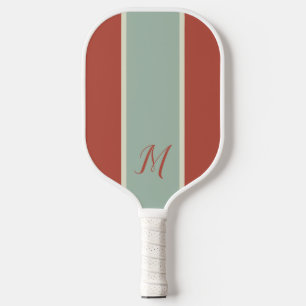 Moderne Monogram Persoonlijke Klassieke Monogram Pickleball Paddle
