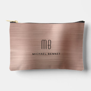 Moderne Monogram Roze Goud Etui