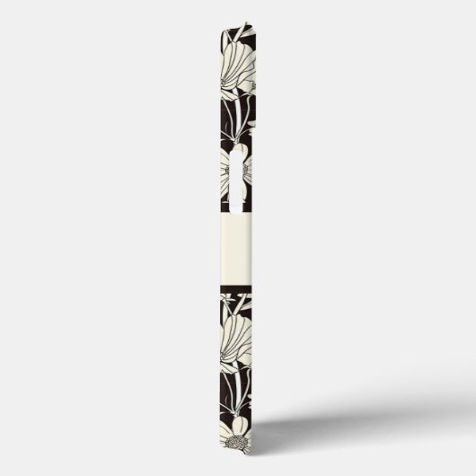 Moderne Monogramme coques ipad floraux (Verso / Droite)