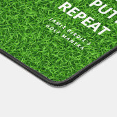 Moderne Monogramme Golfer Grass vert amusant (Coin)