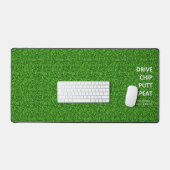 Moderne Monogramme Golfer Grass vert amusant (Clavier et souris)