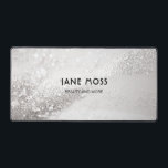 Moderne, Monogramme, Salon, Parties scintillant (I<br><div class="desc">Moderne,  Monogramme,  Salon,  Parties scintillant (Imiter) Design. Spécifique au client,  modifiez votre nom en quelques secondes.</div>