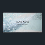 Moderne, Monogramme, Salon, Parties scintillant (I<br><div class="desc">Moderne,  Monogramme,  Salon,  Parties scintillant (Imiter) Design. Spécifique au client,  modifiez votre nom en quelques secondes.</div>