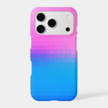 Moderne mooie design in roze en blauw