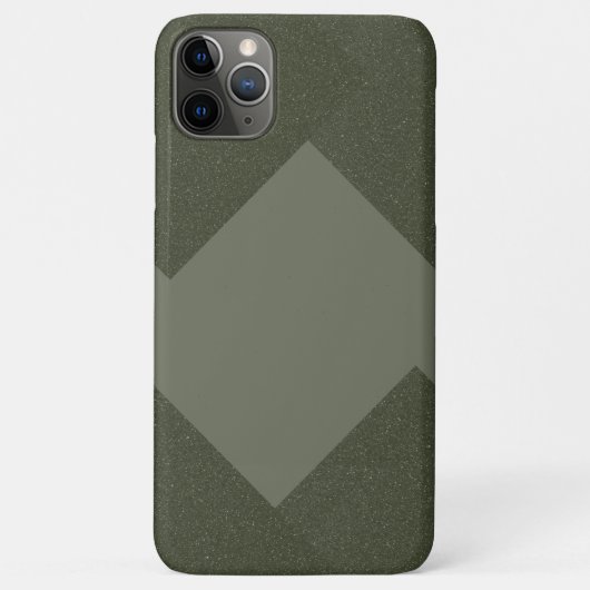 Moderne mosgroene iPhone-hoes Case-Mate iPhone Case (Achterkant)