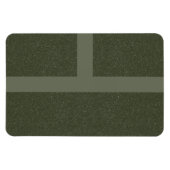 Moderne Moss Green Grid Magnet – Magneet (Horizontaal)