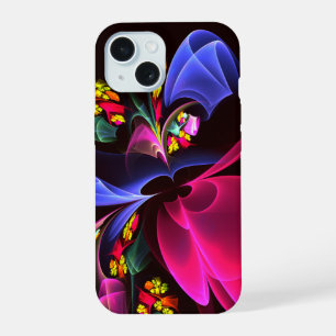 Moderne Motif Abstrait Floral Coloré Art #06