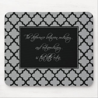 Moderne Motivatie Quote Mousepad Muismat