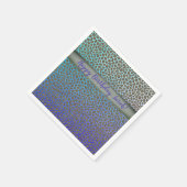 Moderne mozaïekproefafdrukken servet (Hoek)