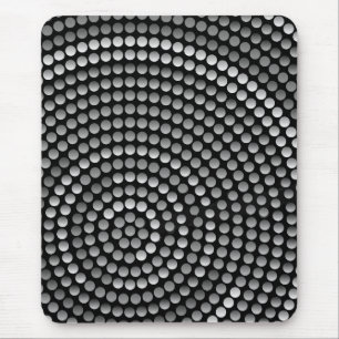 Moderne muismat, zwart, grijs, abstract muismat