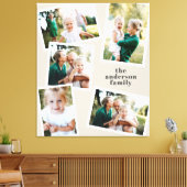 Moderne multi-fotoreportemonnee, natuurlijk decor canvas afdruk (Insitu (Woonkamer))