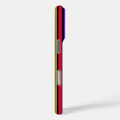 Moderne multi kleur barcode Designer Case-Mate iPhone Case (Achterkant / Rechts)