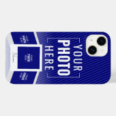 Moderne Multi Polaroid-foto Case-Mate iPhone Case (Achterkant (horizontaal))