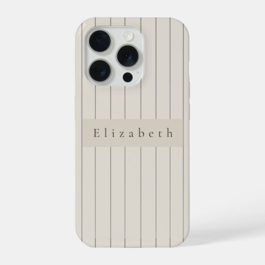 Moderne naam iPhone hoesje (Achterkant)