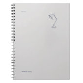 Moderne Nachtelijke Schedel Esthetiek/Nachtlampje Notitieboek (Voorkant)