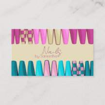 Moderne nagelkunstenaar