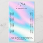 Moderne Nails Flyer (Voorkant)