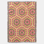 Moderne Native American 10 Throw Blanket Deken (Voorkant Verticaal)