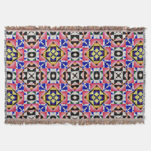 Moderne Native American 11 Throw Blanket Deken