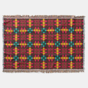 Moderne Native American 20 Throw Blanket Deken