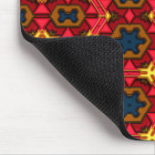 Moderne Native American 4 Muismatten (Hoek)