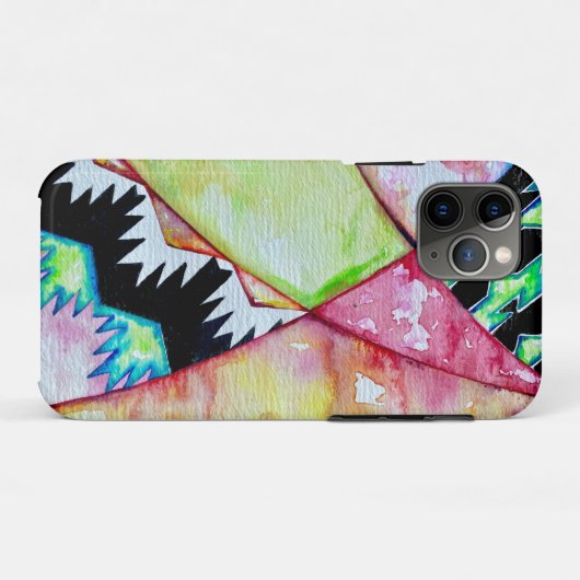 Moderne Native American Basket Design waterverf Case-Mate iPhone Case (Achterkant (horizontaal))