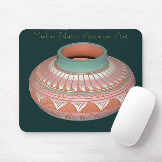 Moderne Native American Pottery Mousepad Muismat (Met muis)
