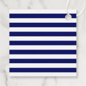 Moderne Nautical Anchor Wedding Bedankjes Labels (Achterkant)