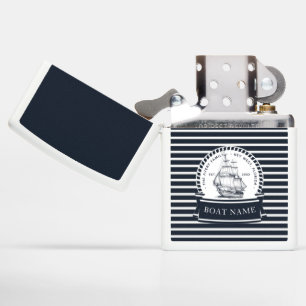 Moderne Nautical Personalized Boat