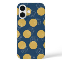 Moderne Navy en Gouden Stippen