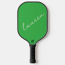 Moderne Neon Groene Script Naam