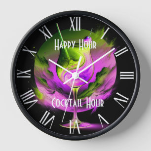 Moderne Neon Party Tijd Gepersonaliseerd