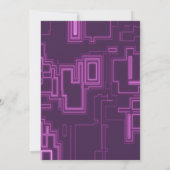 Moderne Neon Video Game Controller Kinder tiener Kaart (Achterkant)