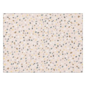 Moderne Neutre Terrazzo Motif Nappe (Devant (Horizontal))