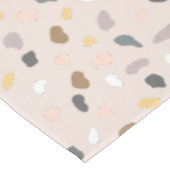 Moderne Neutre Terrazzo Motif Nappe (Angle)