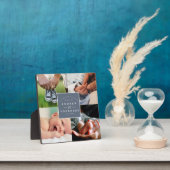 Moderne nieuwe baby-fotocollage fotoplaat (Insitu)