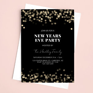 Moderne nieuwjaarsfeest kaart
