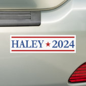 Moderne Nikki Haley 2024 verkiezing Bumpersticker (Op auto)