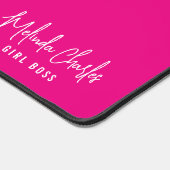 MODERNE Nom MINIMAL design solide chaud fuschia ro (Coin)