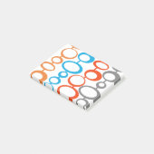 Moderne nota's uit de middeleeuwen post-it® notes (Schuin)